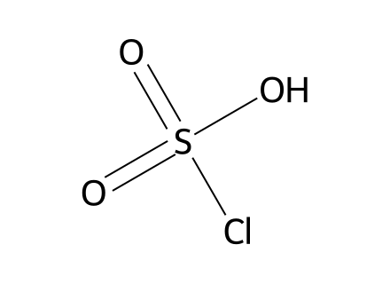 Chlorosulphonic Acid molecular structure