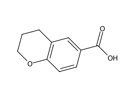 Chroman-6-carboxylic acid molecular structure
