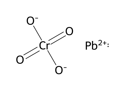 Chrome Yellow (Lead Chromate) molecular structure