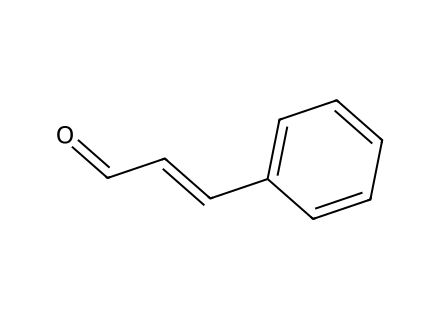 Cinnamaldehyde, Natural molecular structure