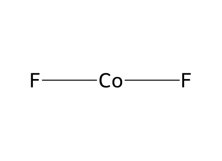 Cobalt(II) fluoride, ultra dry molecular structure