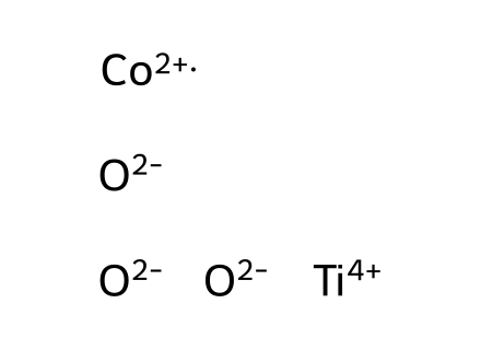 Cobalt titanium oxide molecular structure