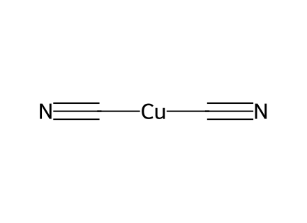 Copper Cyanide molecular structure