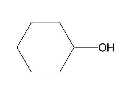 Cyclohexanol, Reagentplus molecular structure