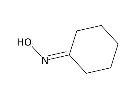 Cyclohexanone Oxime molecular structure