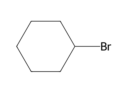 Cyclohexyl Bromide molecular structure