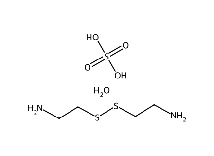 cystamine-sulfate-hydrate molecular structure