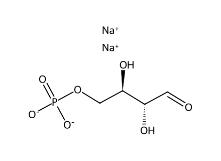 d-erythrose-4-phosphate-sodium molecular structure