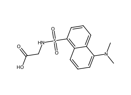 Dansylglycine, Fluorescent Amino Acid molecular structure