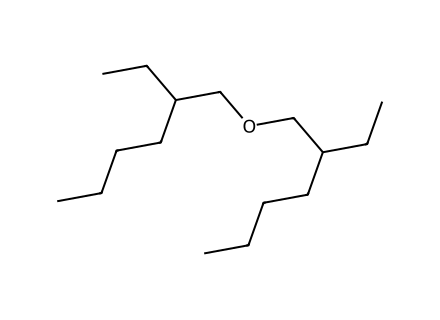 Di(2-Ethylhexyl)Ether molecular structure