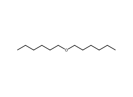 Di-n-hexyl ether molecular structure