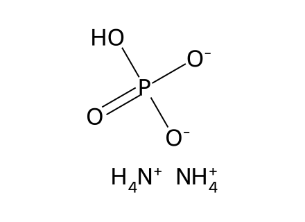 Diammonium Phosphate (DAP) molecular structure