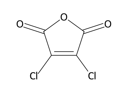 Dichloromaleic Anhydride molecular structure