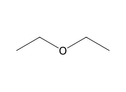 Diethyl Ether molecular structure