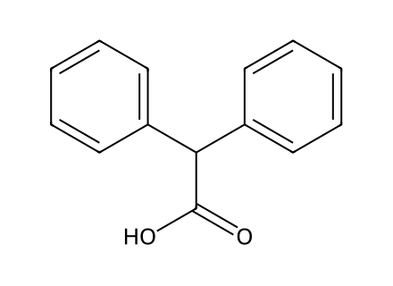 Diphenylacetic Acid molecular structure