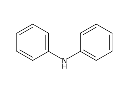 Diphenylamine molecular structure