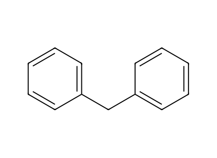 Diphenylmethane molecular structure