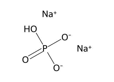 Disodium Phosphate (DSP) molecular structure