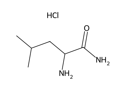DL-Leucinamide Hydrochloride molecular structure