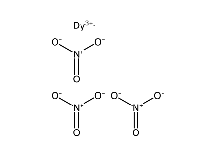 Dysprosium (III) nitrate, REacton« molecular structure