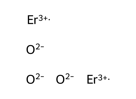 Erbium(Iii) Oxide, 99.99+% Metals Basis molecular structure