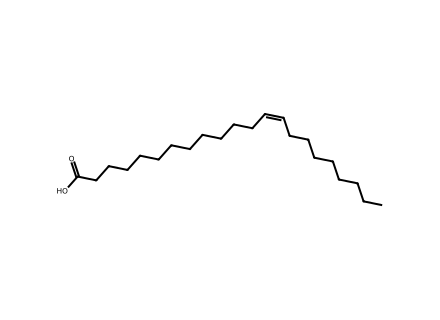 Erucic Acid molecular structure