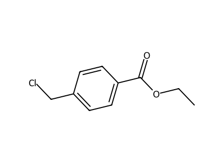 Ethyl 4-(chloromethyl)benzoate molecular structure