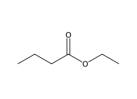 Ethyl Butyrate molecular structure