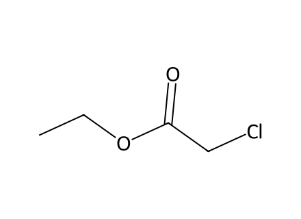 Ethyl Chloroacetate structural formula