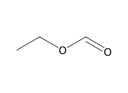 Ethyl Formate molecular structure