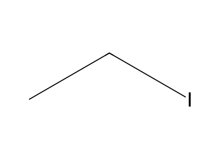 Ethyl Iodide molecular structure
