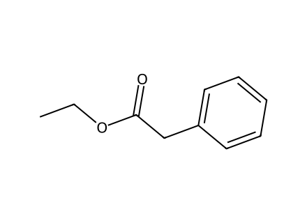 Ethyl Phenylacetate molecular structure