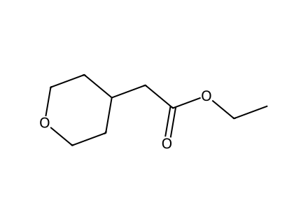 Ethyl tetrahydropyran-4-ylacetate structural formula