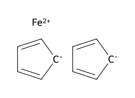 ferrocene molecular structure