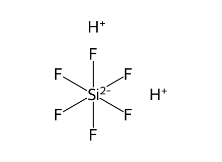 Fluorosilicic Acid molecular structure
