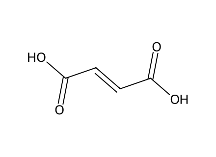 fumaric-acid molecular structure