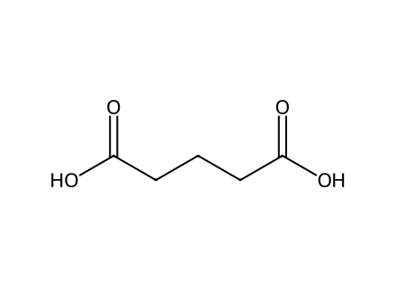 Glutaric Acid molecular structure