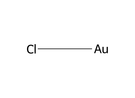 Gold(I) Chloride molecular structure