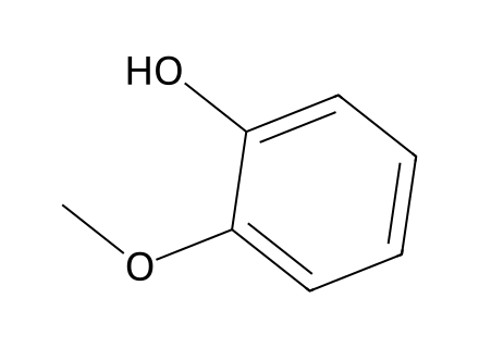 Guaiacol molecular structure