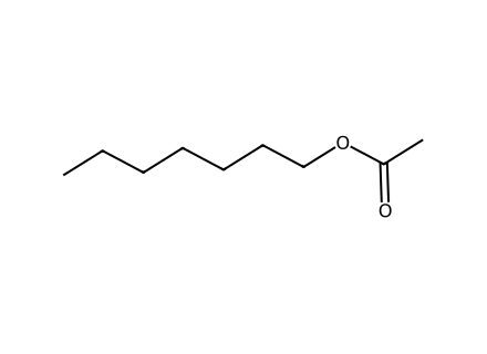 Heptyl Acetate molecular structure