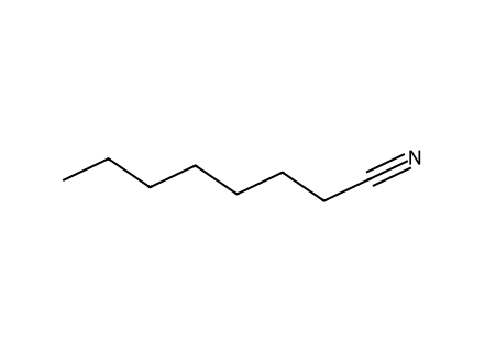 Heptyl Cyanide molecular structure