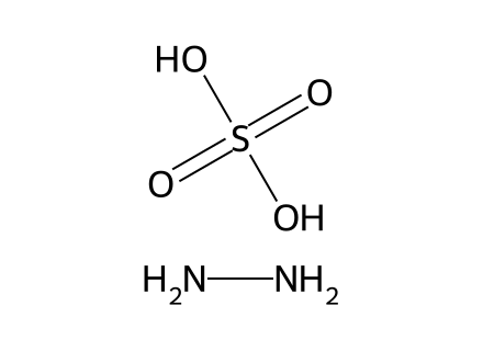 Hydrazine sulfate molecular structure