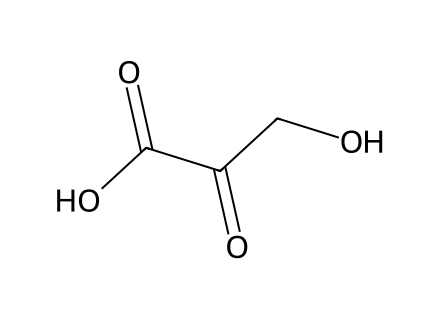 Hydroxypyruvic Acid molecular structure
