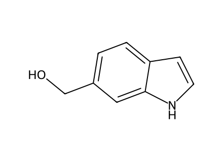 Indole-6-Methanol molecular structure