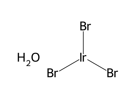 Iridium(III) bromide hydrate,Ir 35.9% min molecular structure