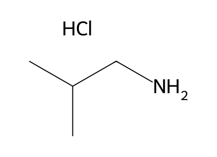 ISObutylamine Hydrochloride, 9 molecular structure