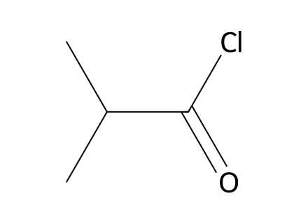 Isobutyryl Chloride molecular structure