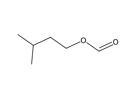 ISOpentyl Formate molecular structure