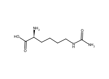 l-homocitrulline molecular structure