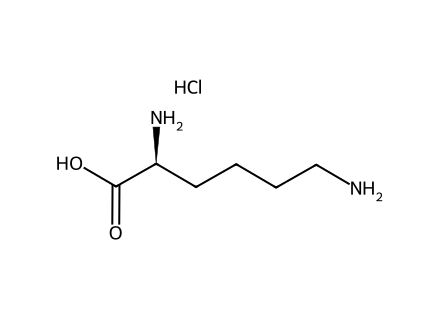 L-Lysine Hydrochloride molecular structure